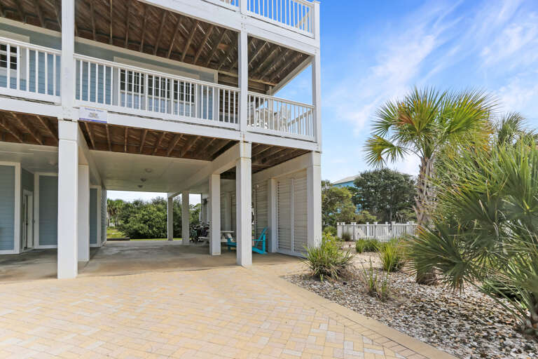 Parking Under House