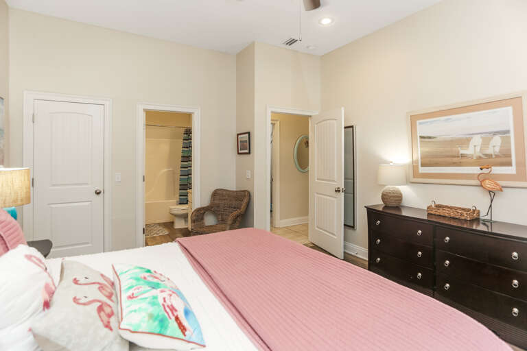 Bedroom 1 and Master Bath
