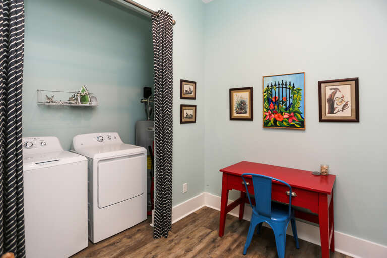 Small Office with Laundry