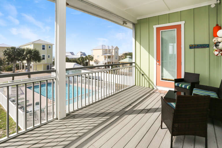Screened Deck - Pool View Screened Deck - Pool View