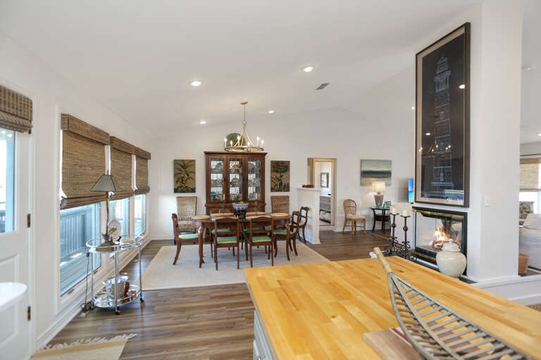 Kitchen View of Dining Area