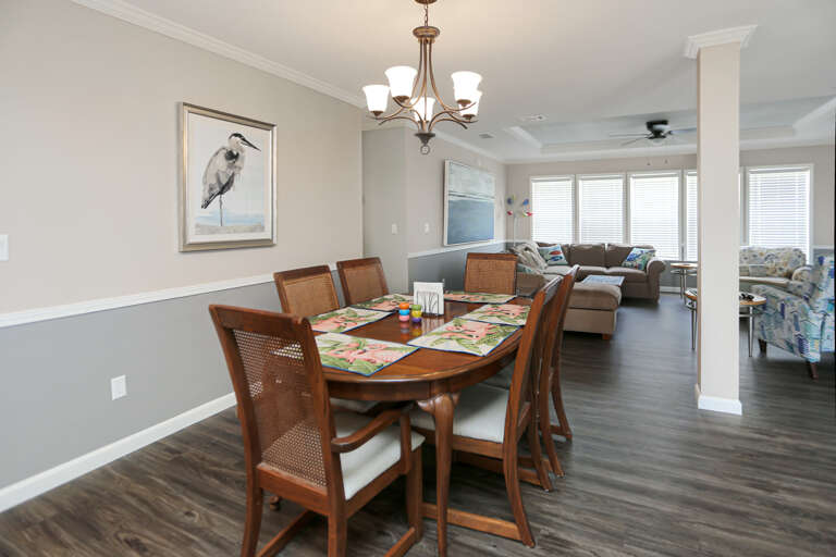 Dining Area & Living Room Dining Area & Living Room