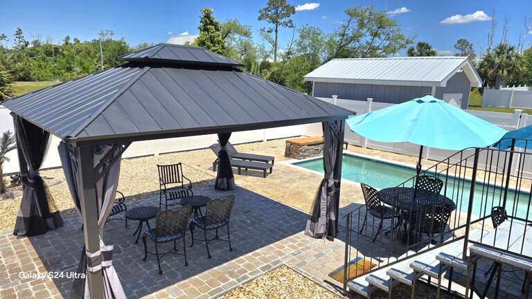 Pool Area Outside Dining