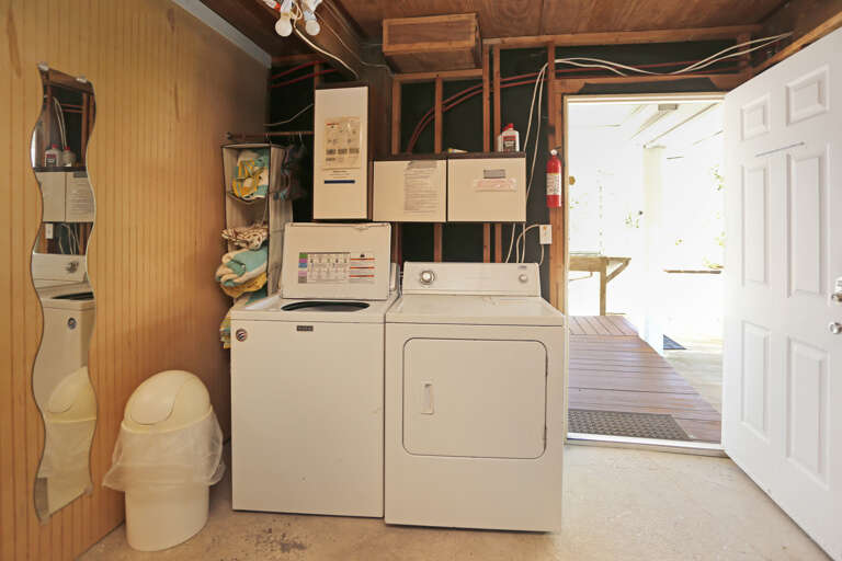 Laundry Room Under House