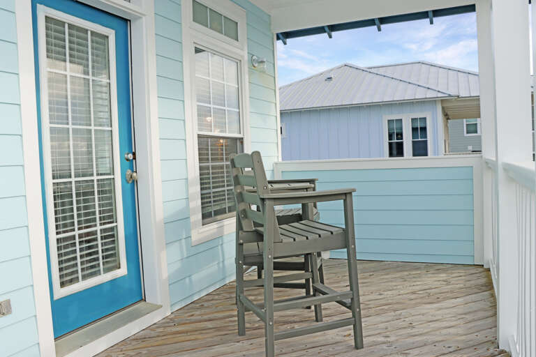 Bedroom 2 - Covered Beach View Deck