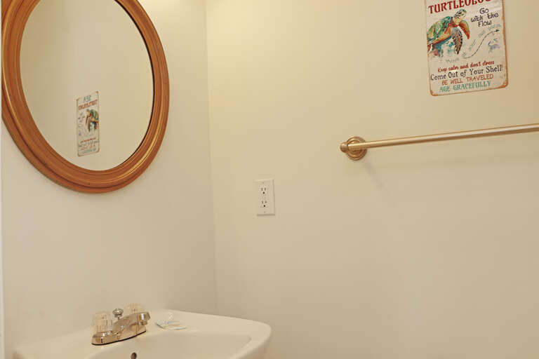 Half Bathroom on 1st Floor