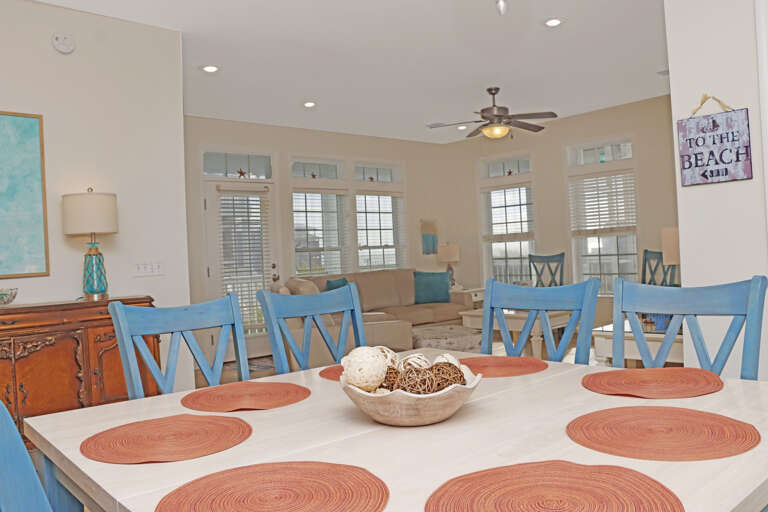 Dining Area and Living Room