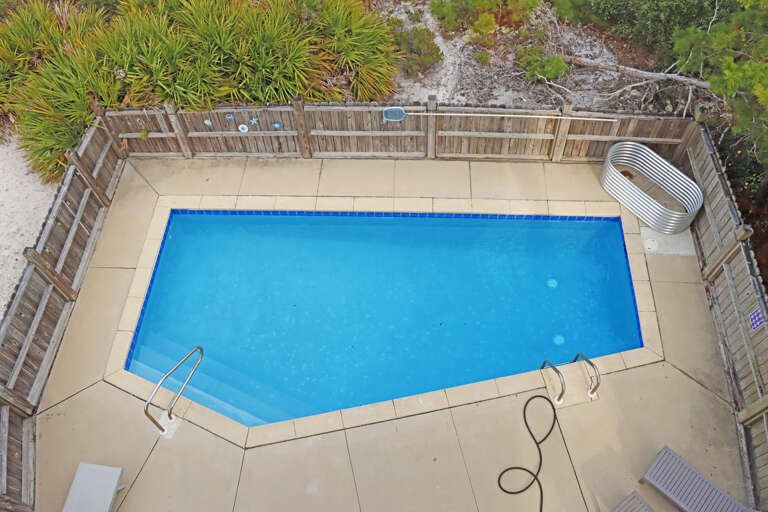 Bedroom 3 - Pool View from Deck