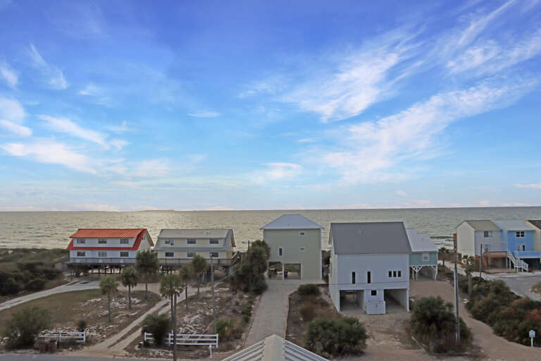 Beach Views from Top Floor Deck