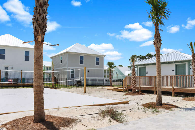 Sand Volleyball Court and Community Restrooms