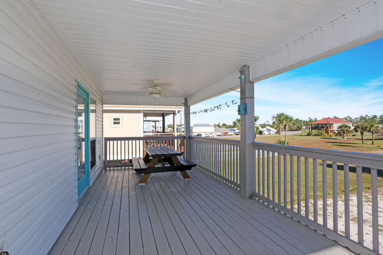 Rear Deck with Outdoor Dining