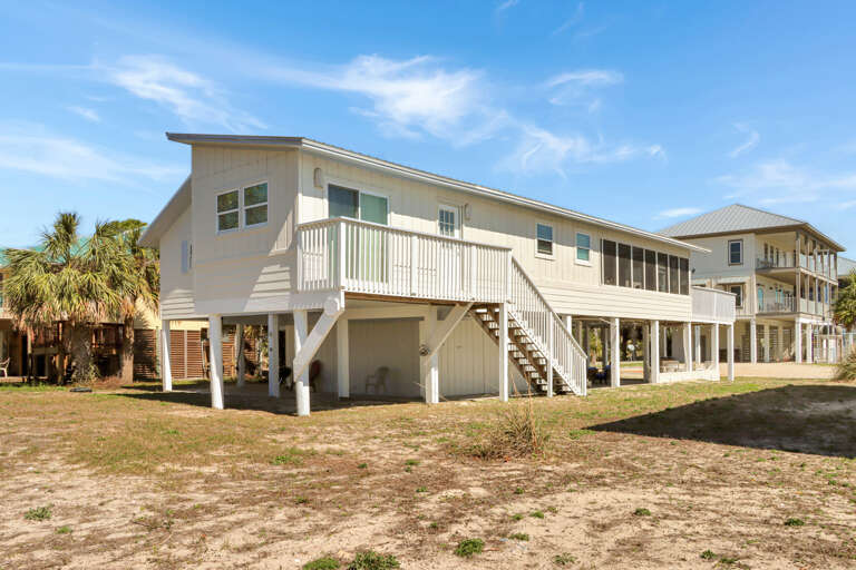 Side Exterior with Back Bedroom