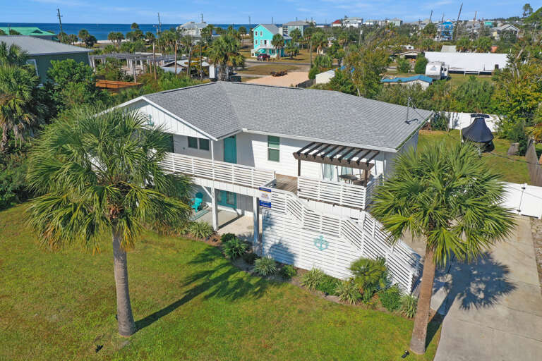 Covered & Uncovered Deck on Top Floor