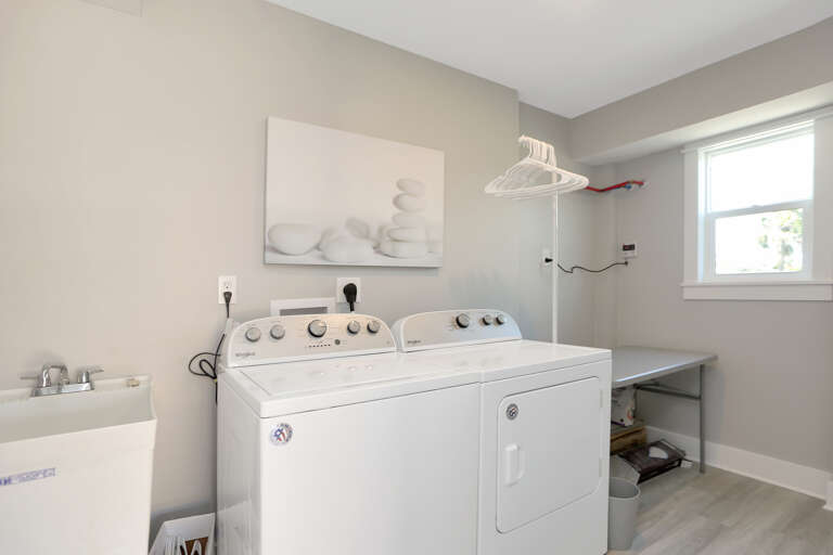 Laundry Room in Garage