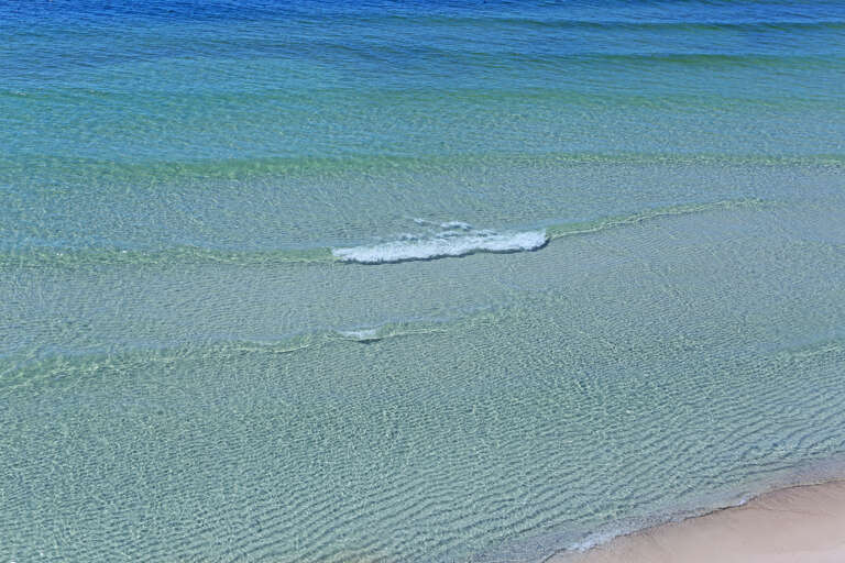 Crystal Clear Water from Top Floor Deck
