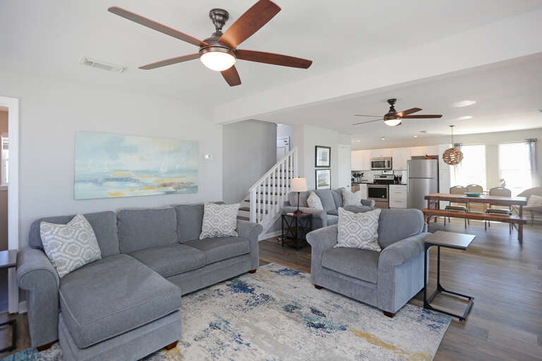 Living Room, Sitting & Dining Area