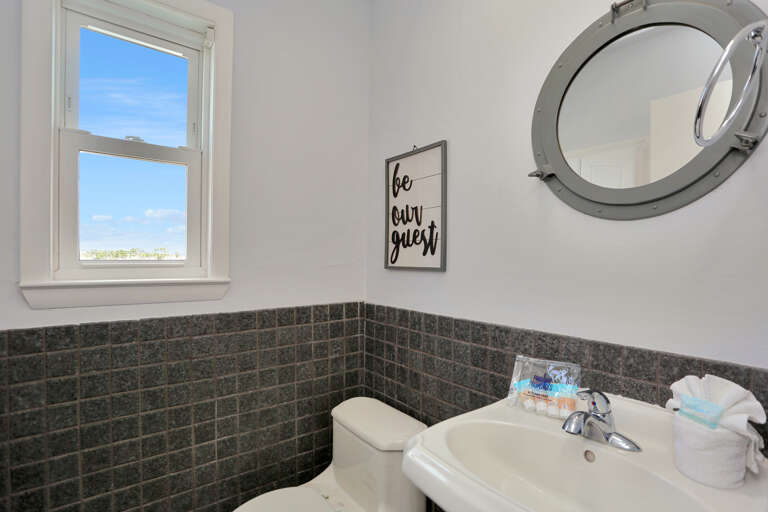 Half Bath on Main Floor