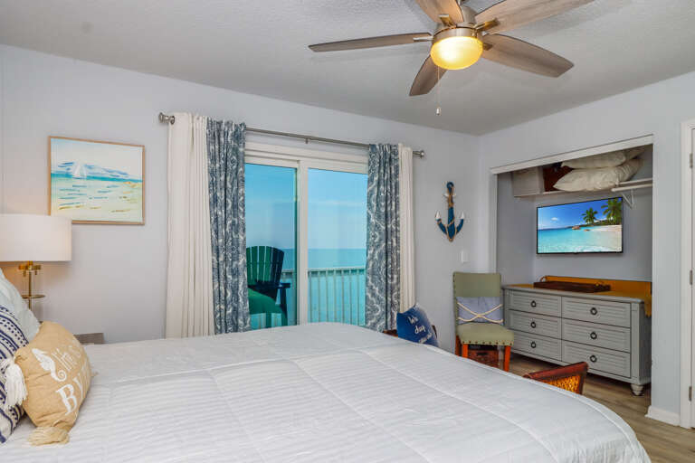 Bedroom 1 - Master Bedroom View and TV