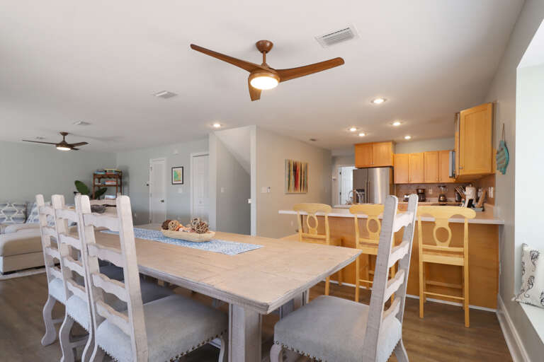 Dining Area and Bar Seating