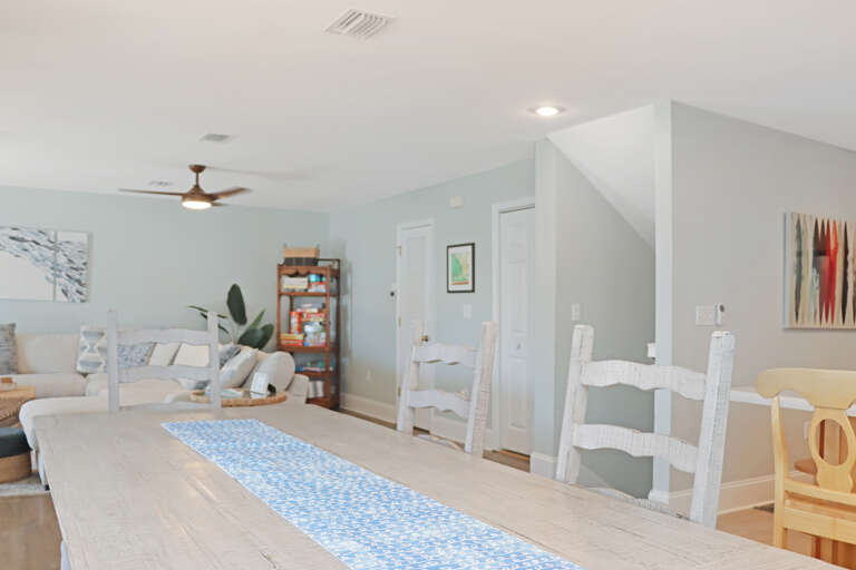 Dining Area and Living Room