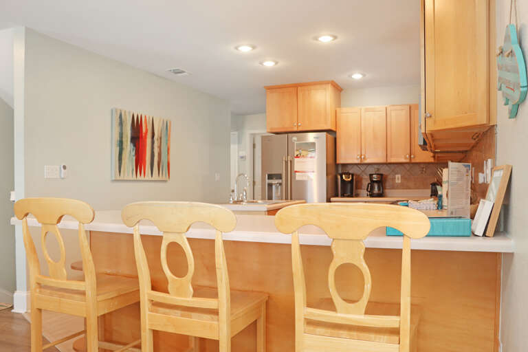 Kitchen with Bar Seating