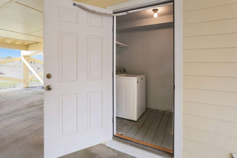Laundry Room Under House