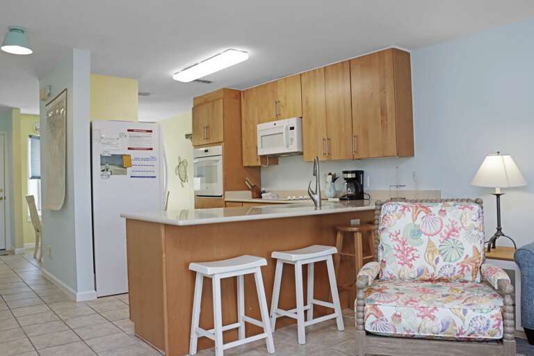 Kitchen with Bar Seating