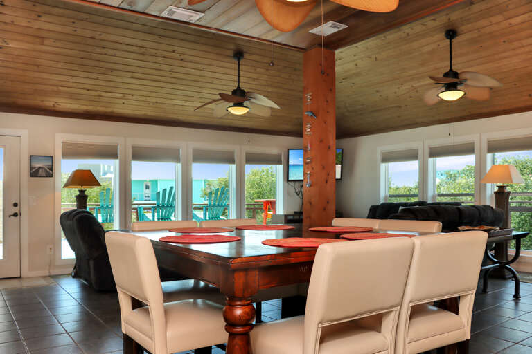 Dining Area and Living Room