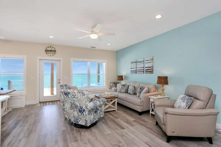 Living Room with Power Recliner