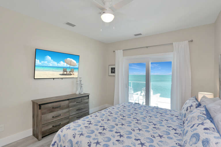 Bedroom 1 with TV