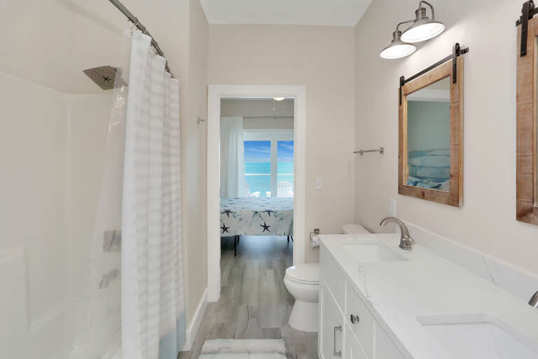 View from Upstairs Full Bath