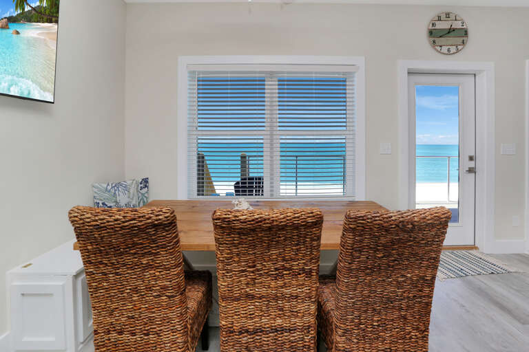 Gulf Front Dining Area Gulf Front Dining Area
