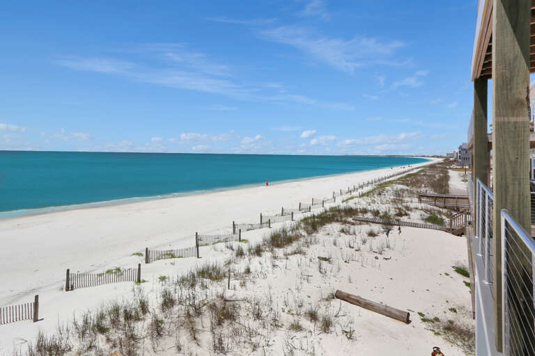 View to the West from Main Floor Gulf Front Deck View to the West from Main Floor Gulf Front Deck