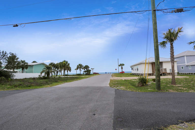 Beach Just One Block Away