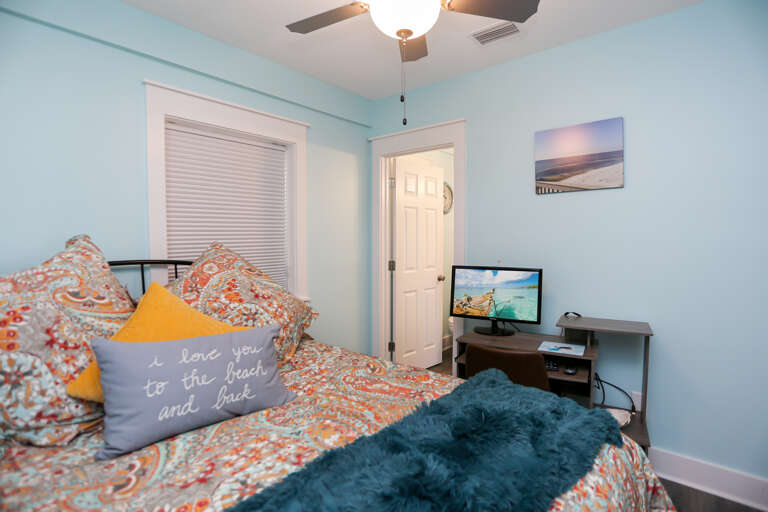 Bedroom 1 with Full Bath Access