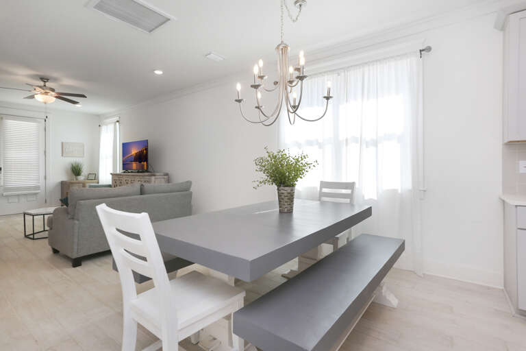 Dining Area & Living Room