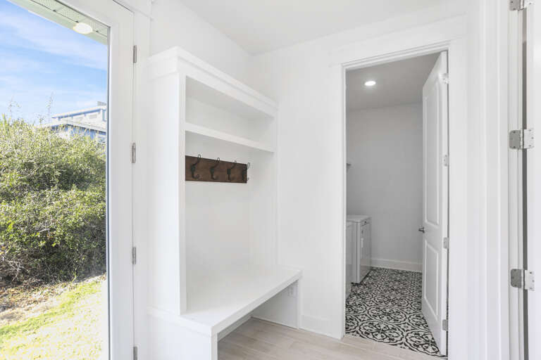 Back Door Entrance Mud Room