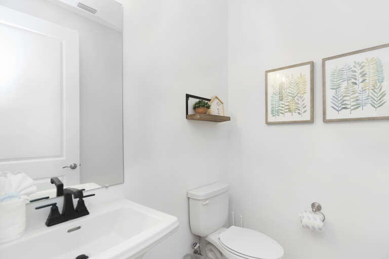 Ground Floor Half Bath