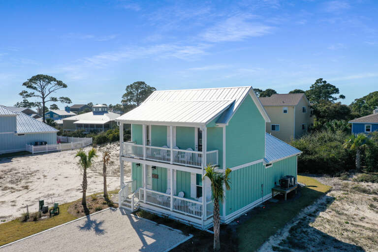 Covered Decks on Both Levels