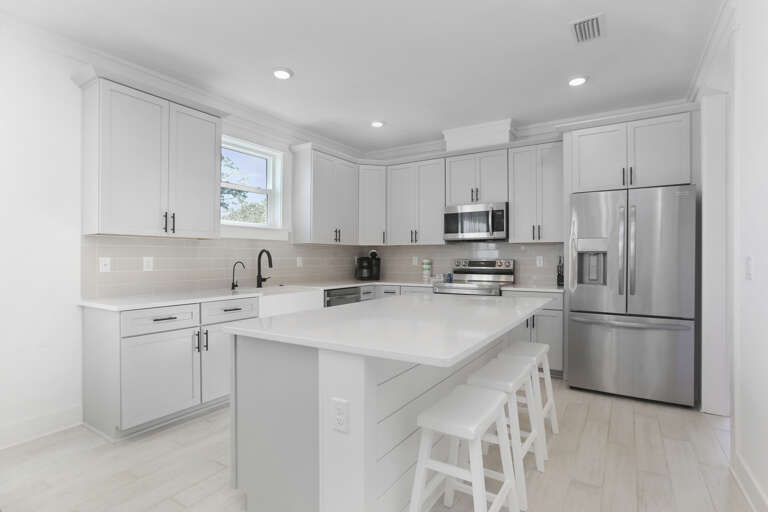 Kitchen with Bar Seating