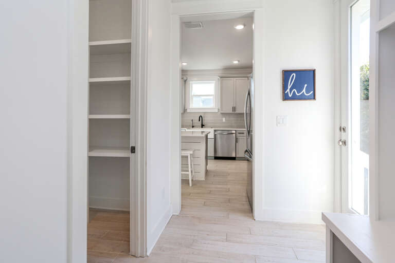 Large Pantry Outside of Kitchen