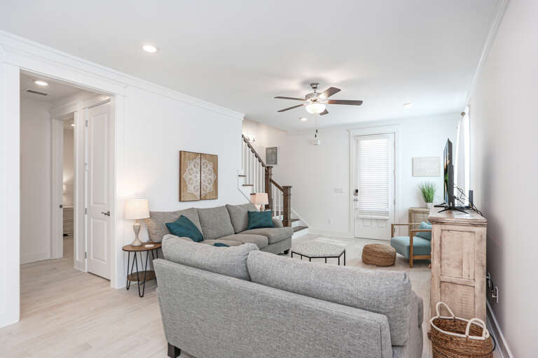 Living Room & Bedroom 1 on Ground Floor