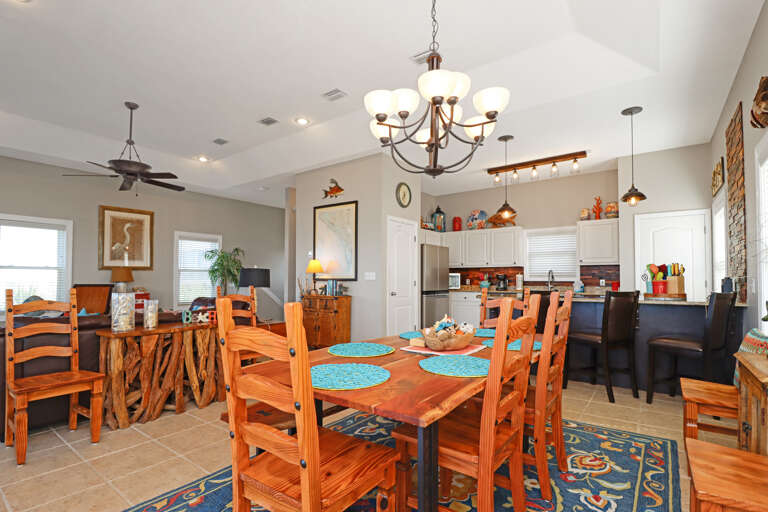 Dining Area and Kitchen