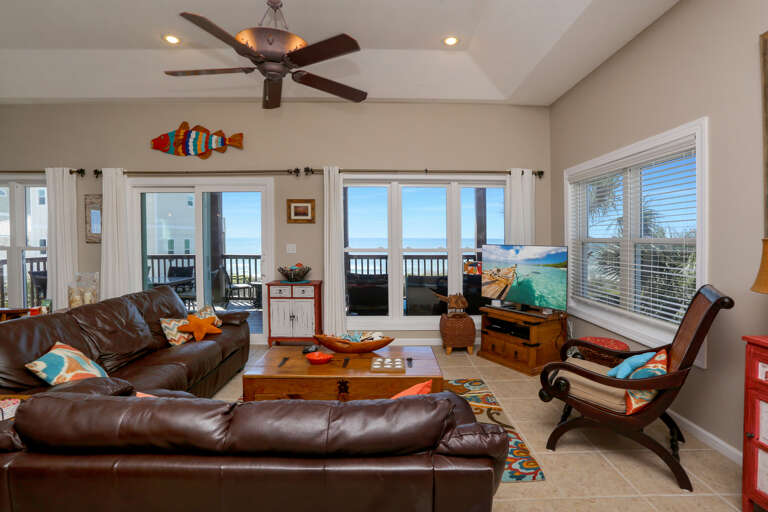 Gulf Front Living Room