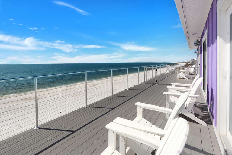 Top Floor Gulf Front Deck