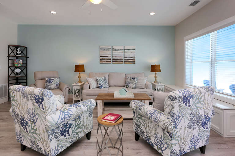 Gulf Front Living Room