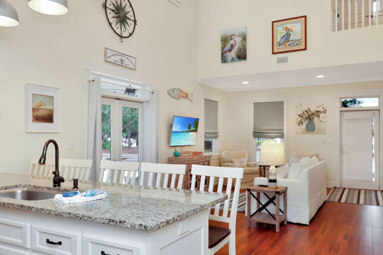 Kitchen and Living Area