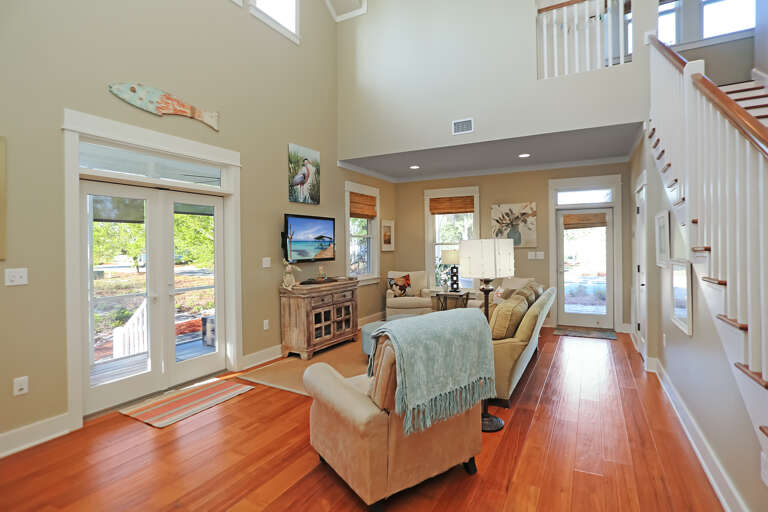 Living Room with TV