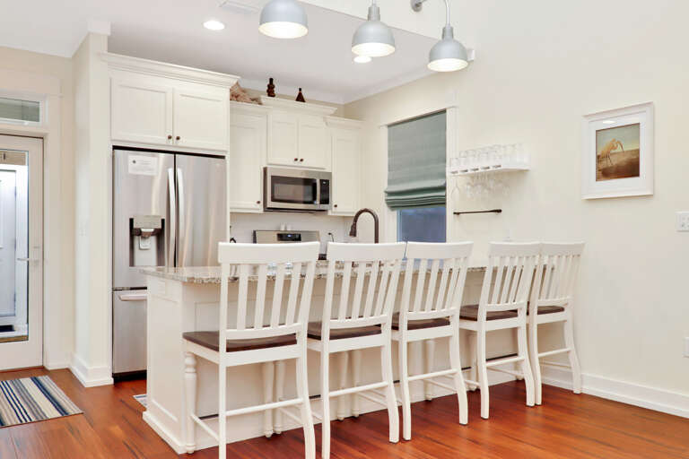 Kitchen with Bar Seating