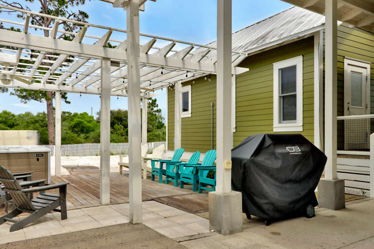 Back Patio with Grilling Area